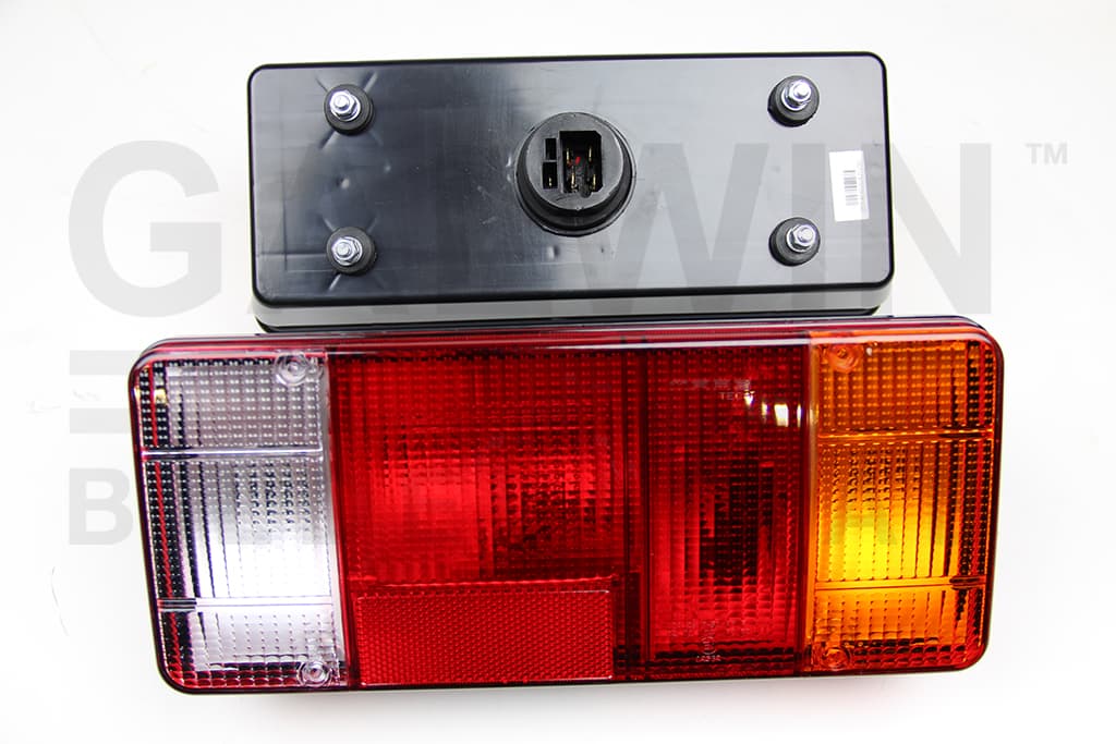 Bakljus hö kpl Pickup/flak, med backljus