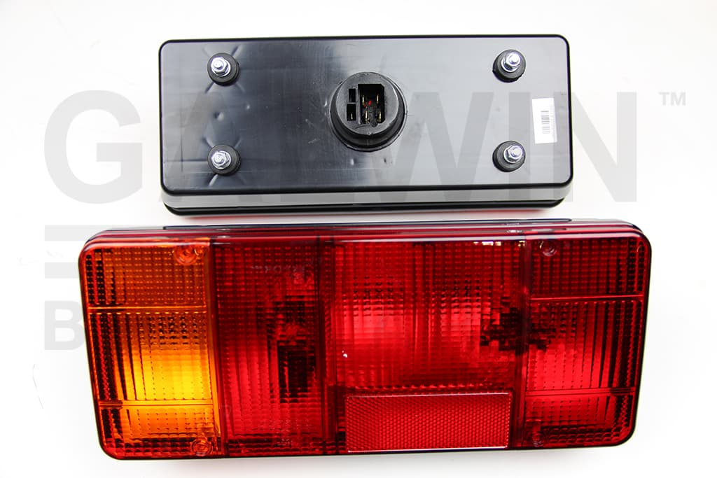 Bakljus vä kpl Pickup/flak, med dimljus