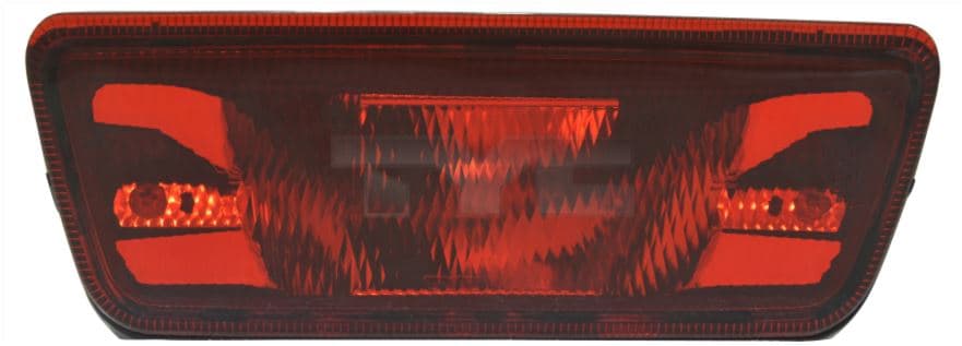 Dimbakljus, i stötfångare bak mitten — Bakaxel