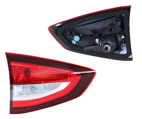 Baklykat vä, inre, med lamphållare 04/2015-