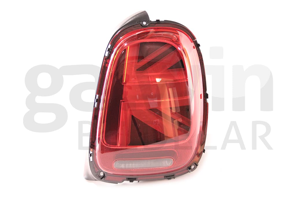 Baklykta hö, med LED, med lamphållare, 02/2018-, med "Union Jack" från Galwin