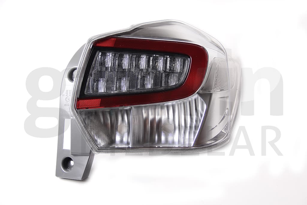 Baklykta hö, med LED, utan lamphållare 11/2015-