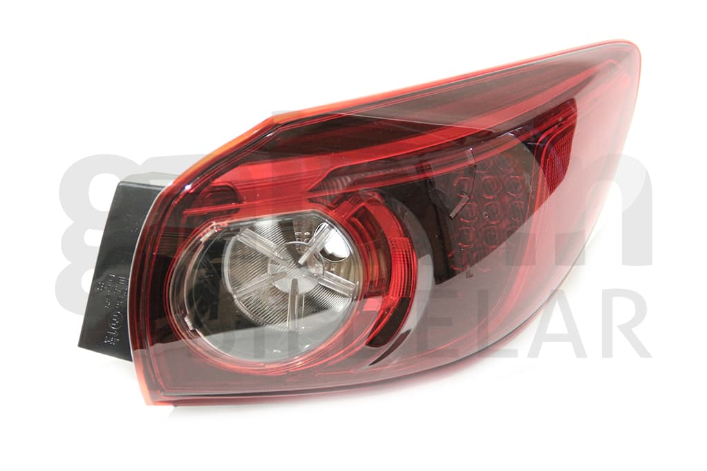 Baklykta hö, yttre, H/B, utan lamphållare, med LED — Höger, yttre från Galwin