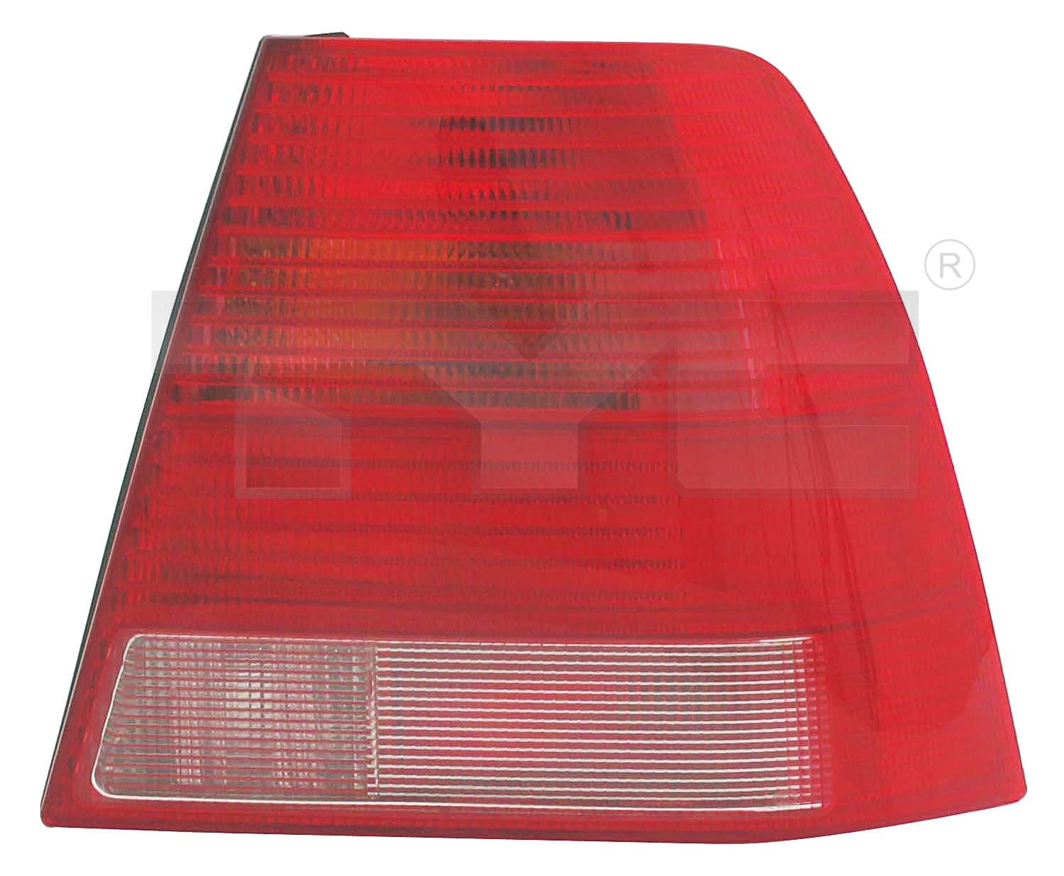Baklykta sedan Vit/röd från Galwin