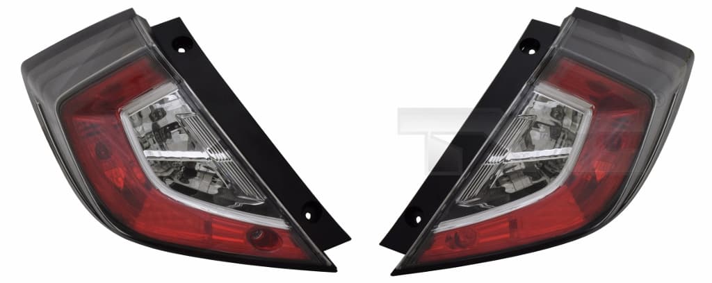 Baklykta vä, hatchback, LED