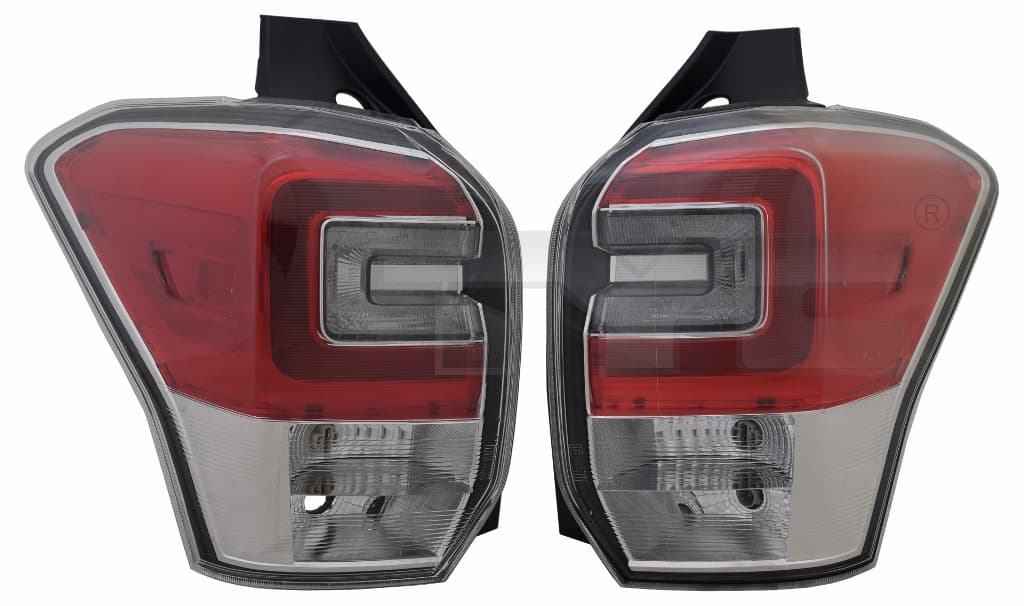 Baklykta vä, LED, med lamphållare, exkl LED modul 03/2016-