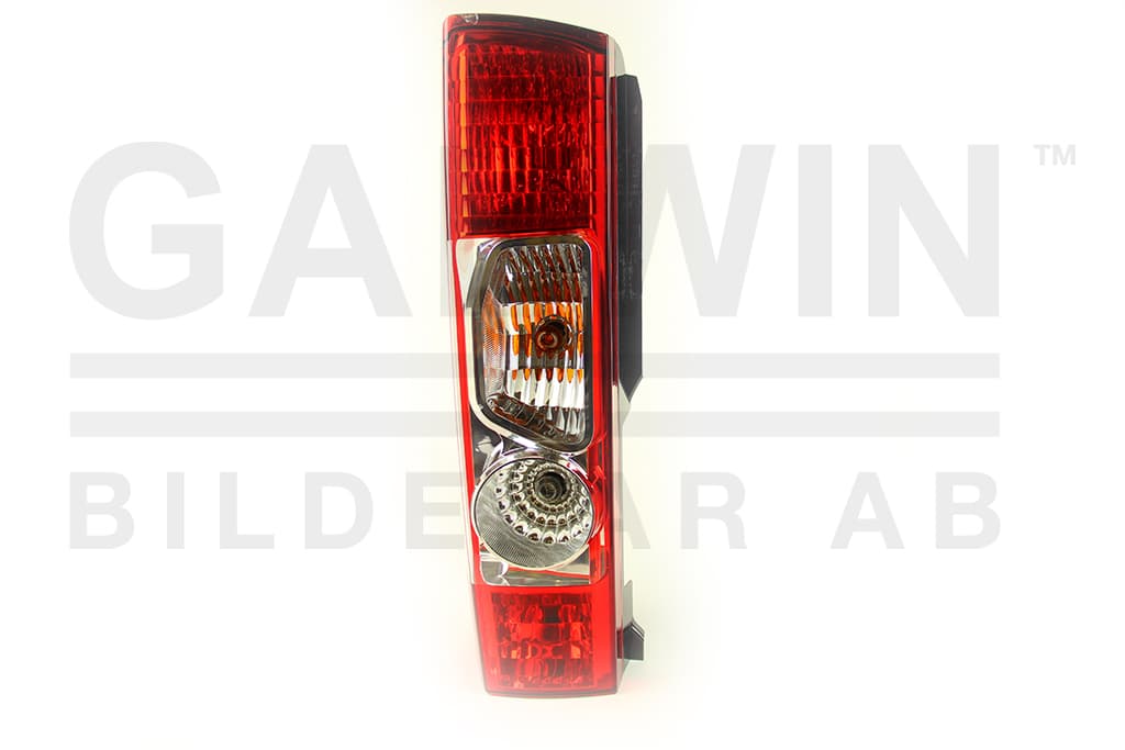 Baklykta vä med dimbakljus, med lamphållare — Vänster från Galwin