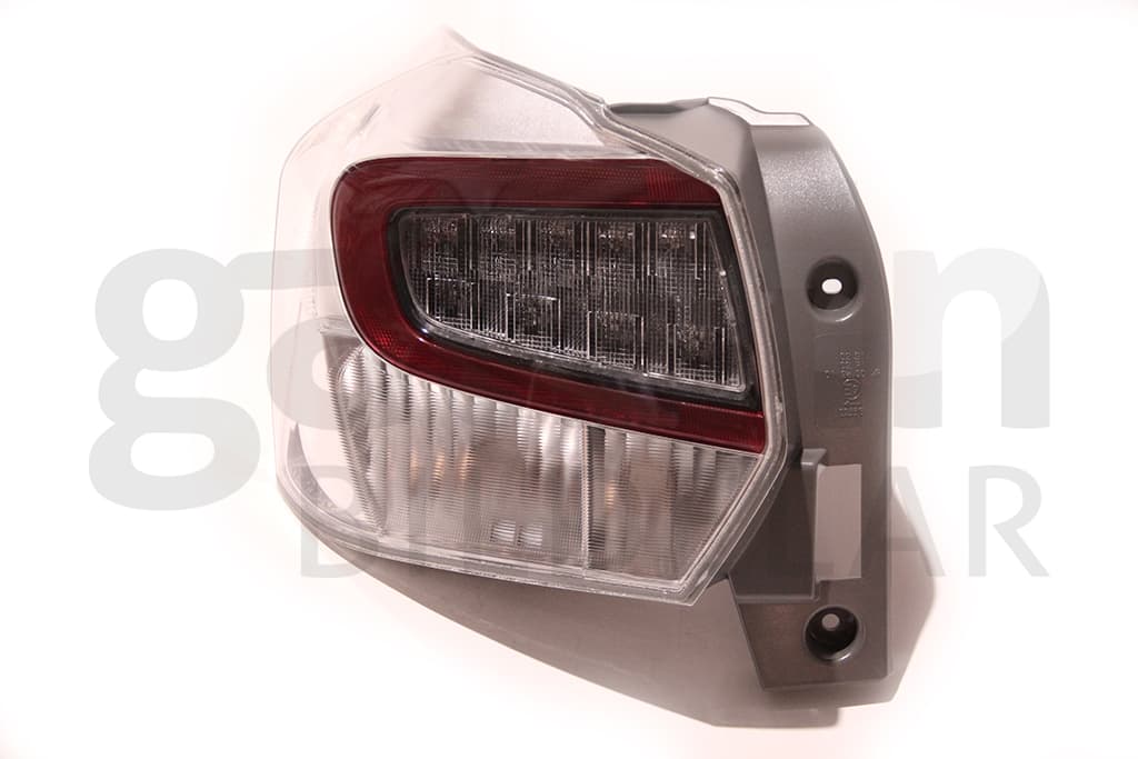 Baklykta vä, med LED, utan lamphållare 11/2015-