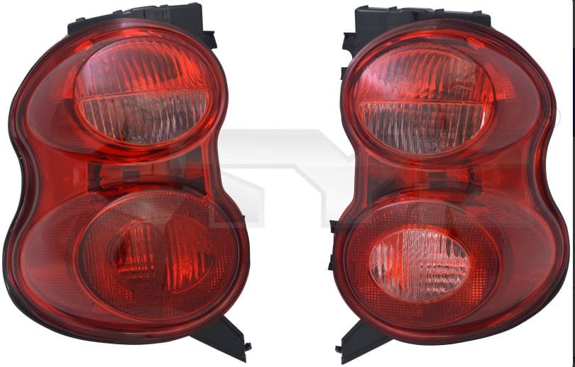 Baklykta vä, utan lamphållare — Vänster från Galwin