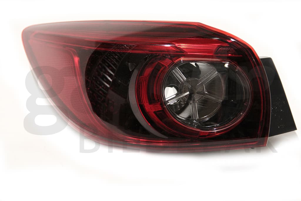 Baklykta vä, yttre, H/B, utan lamphållare, med LED — Vänster, yttre från Galwin