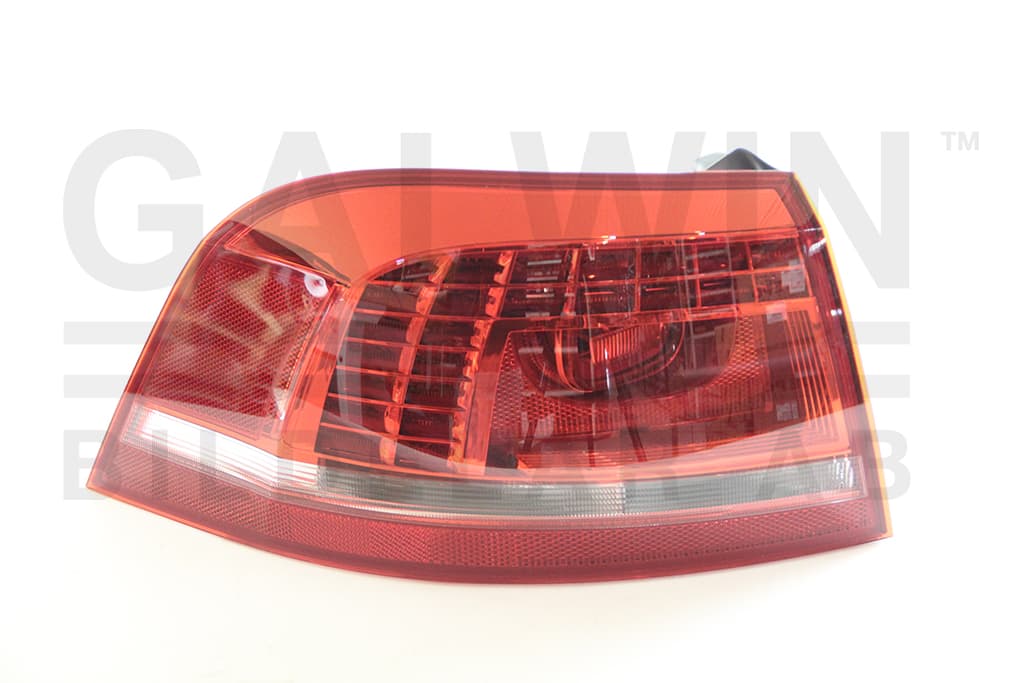 Baklykta vä yttre, LED, kombi, med lamphållare från Galwin