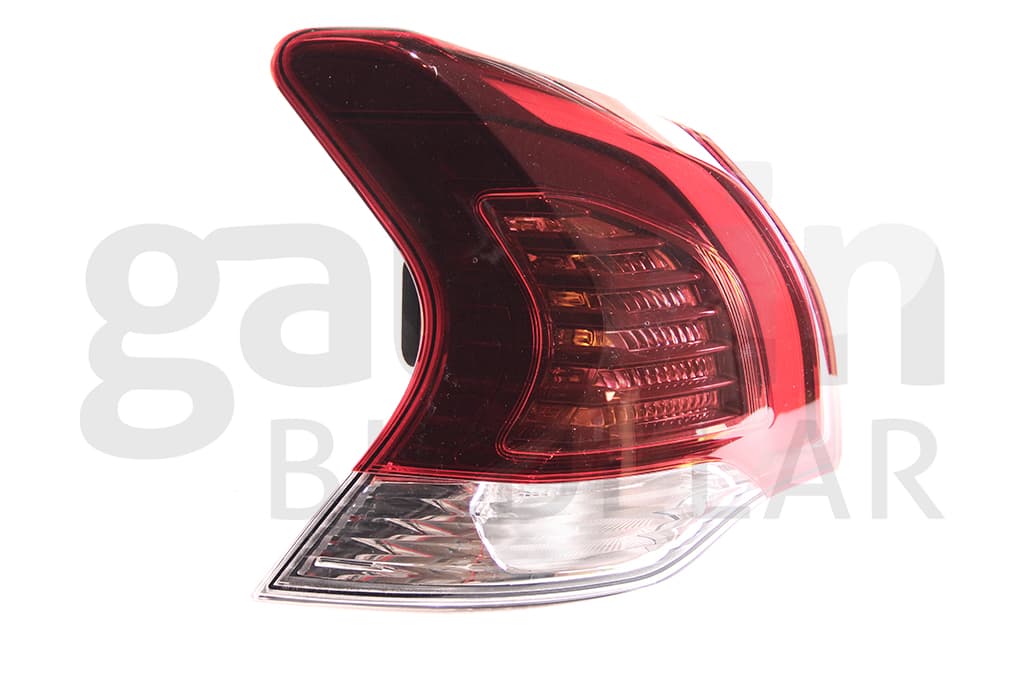 Baklykta vä, yttre, med LED, med lamphållare 2014- — Vänster, yttre