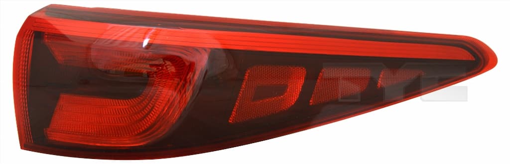 Baklykta yttre hö, med lamphållare — Höger, yttre från Galwin