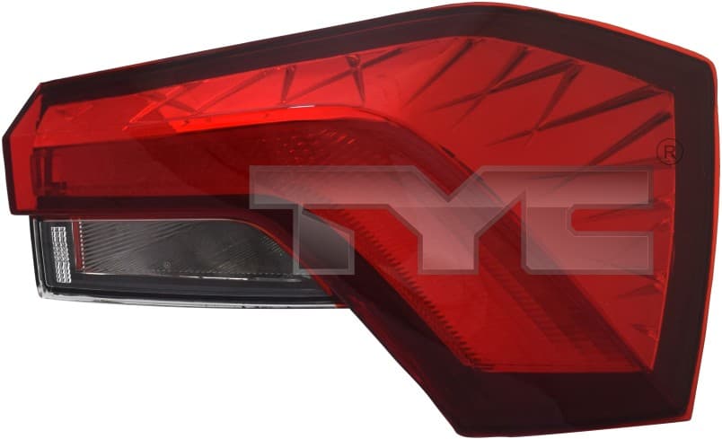 Baklykta yttre hö, med LED, med lamphållare — Höger, yttre från Galwin