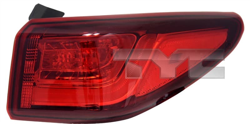 Baklykta yttre vä, LED — Vänster, yttre från Galwin