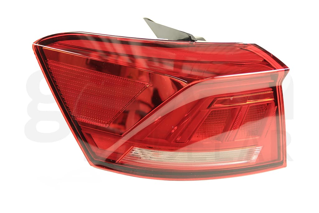 Baklykta yttre vä, LED