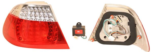 Baklykta yttre hö, med LED, med lampphållare 01/2012-