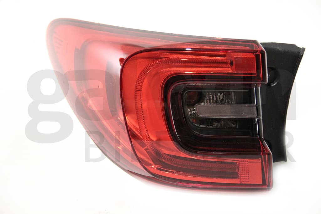 Baklykta yttre vä, med LED, med lamphållare — Vänster, yttre från Galwin