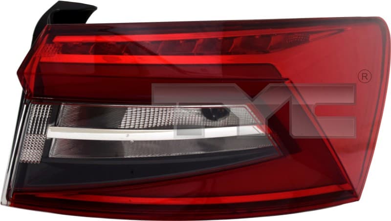 Baklykta yttre vä, med LED — Vänster, yttre från Galwin