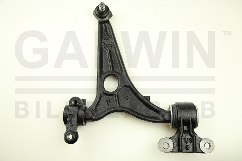 Bärarm hö fram komplett — Framaxel höger från Galwin