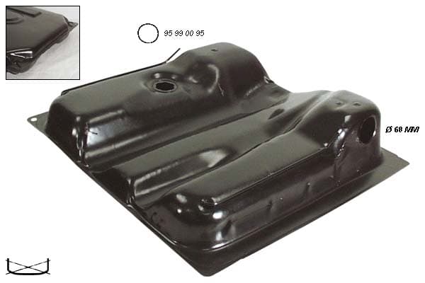 Bensin/dieseltank