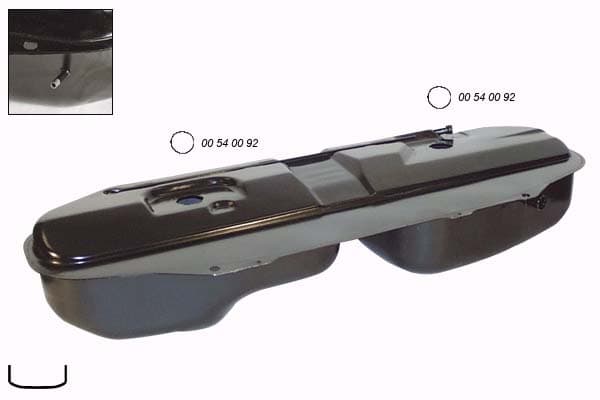 Bensintank 10/1987- från Galwin