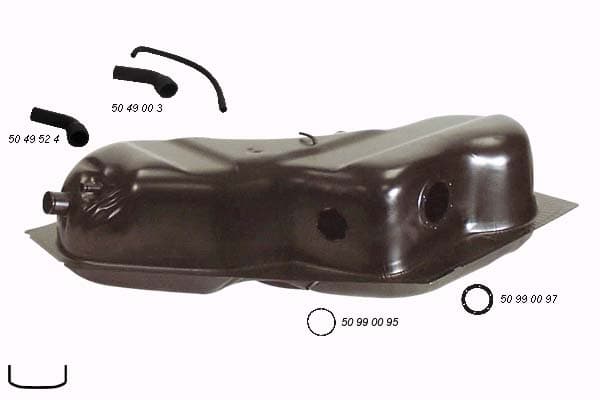 Bensintank 1.3-1.6 inj.kombi