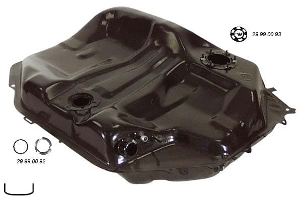 Bensintank 3 drs injection