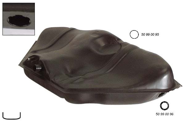 Bensintank inj. 88- från Galwin