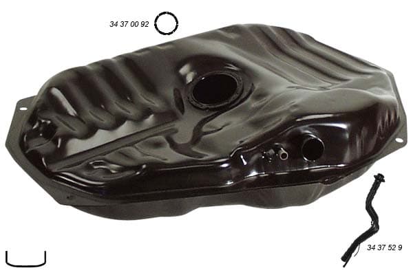 Bensintank injection/dieseltank 86-
