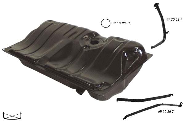 Bensintank toppmonterad tankarmatur från Galwin