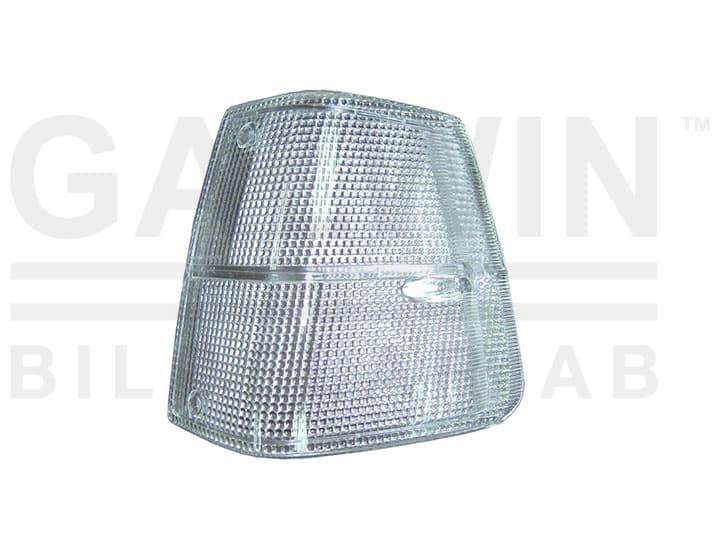 Blinkerglas vitt +
