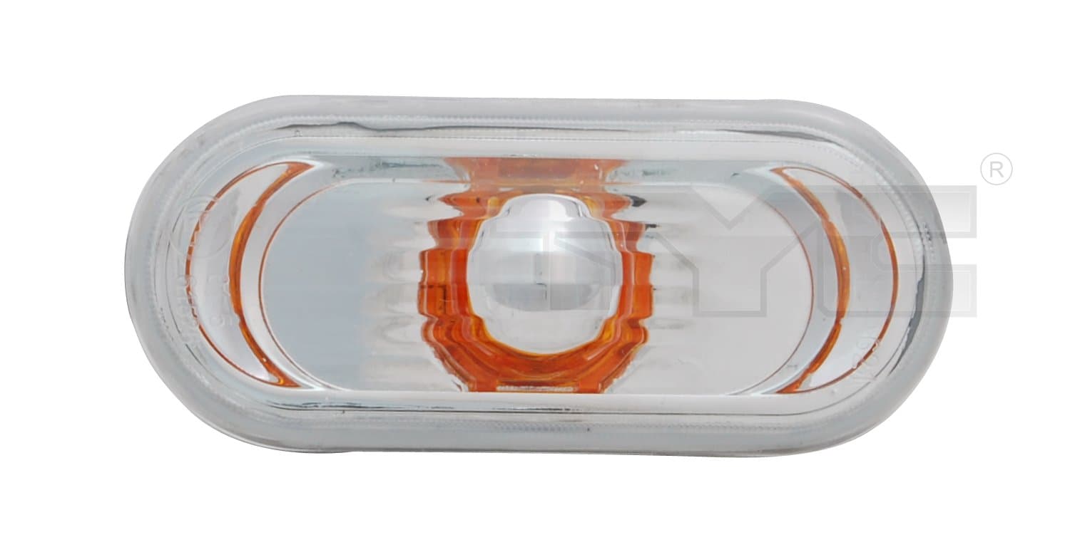 Sidoblinkers, klar, med gul lins, utan lamphållare