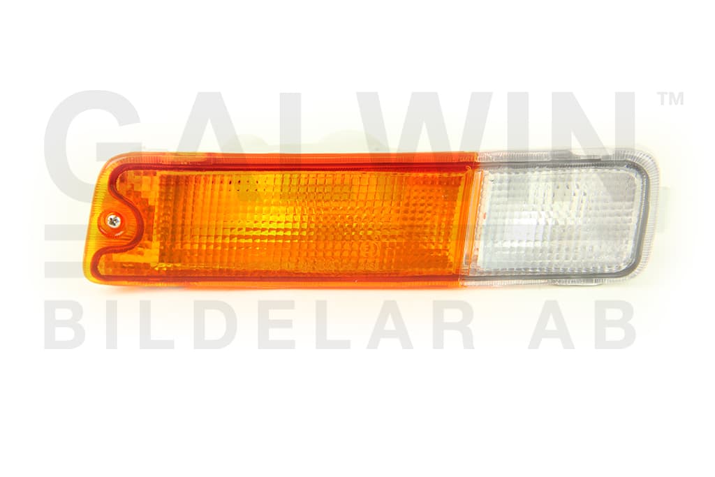 Blinkers/posljus vä gul/vit från Galwin