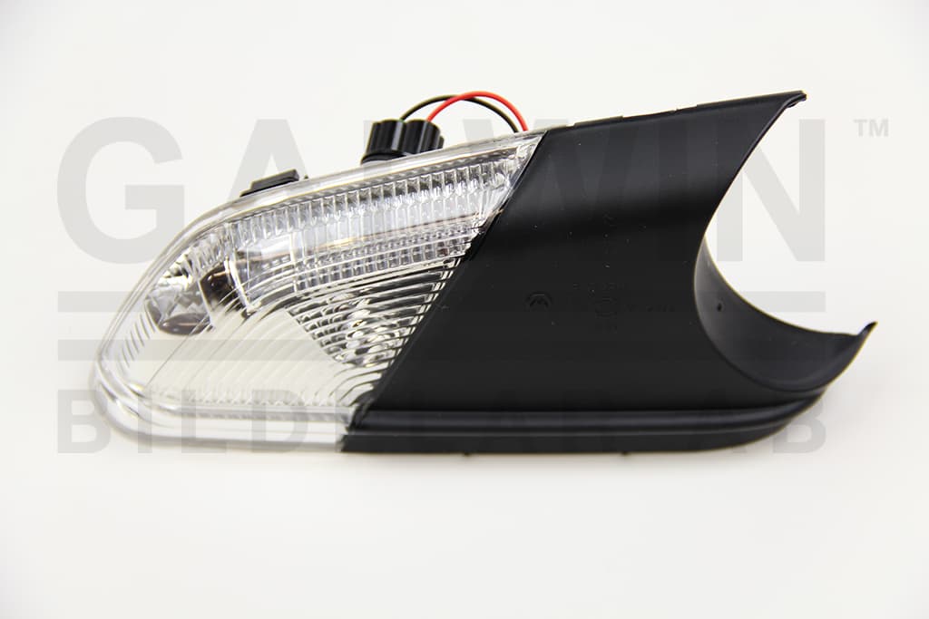 Sidoblinkers hö i sidospegel, LED/W5W, 07/2005-11/2008, med belysning — Höger från Galwin