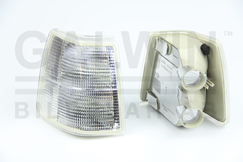 Blinkers u/lamphållare vit 91- från Galwin