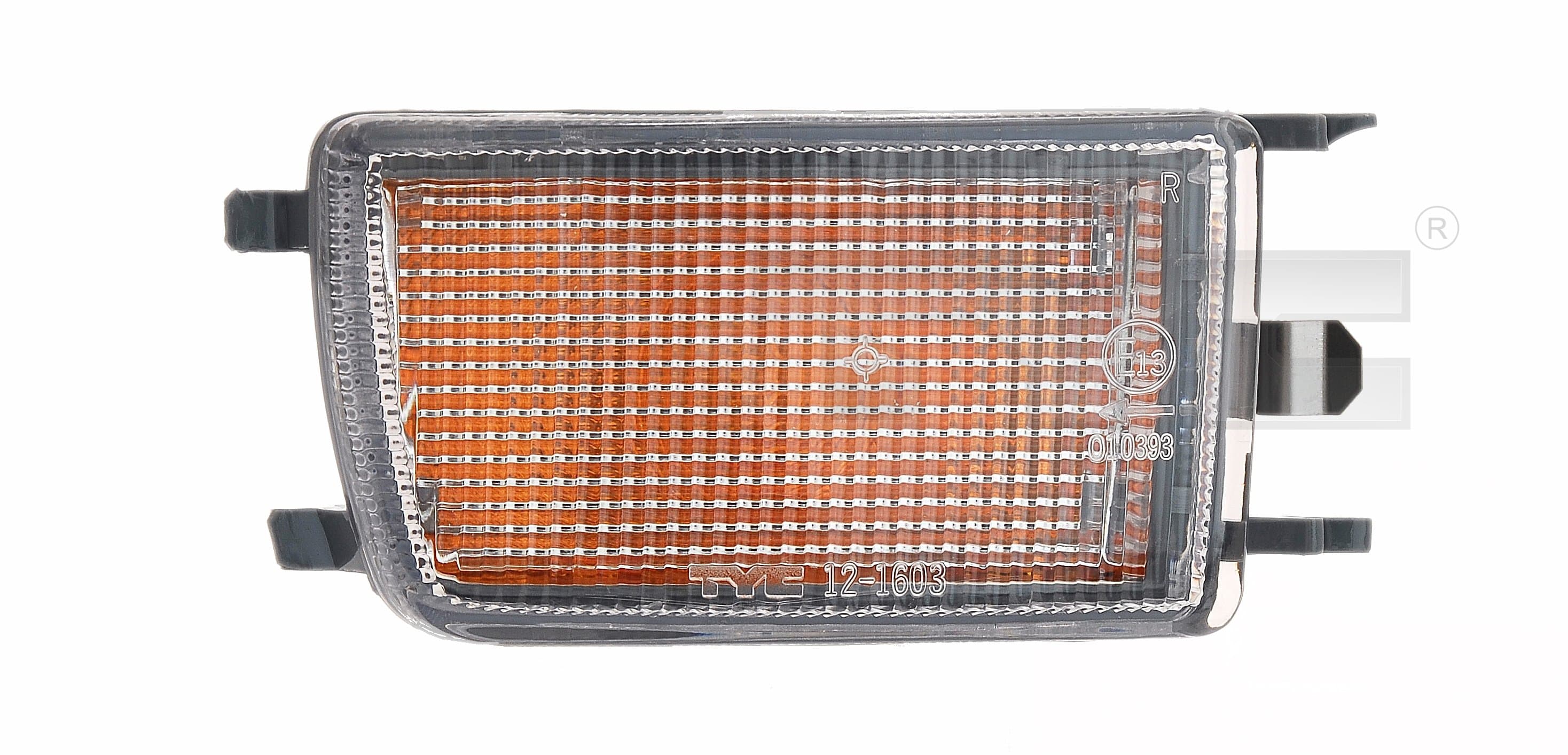 Blinkers u/lamphållare vit + från Galwin