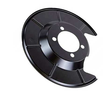 Bromssköld bak hö — Bakaxel, höger från Galwin