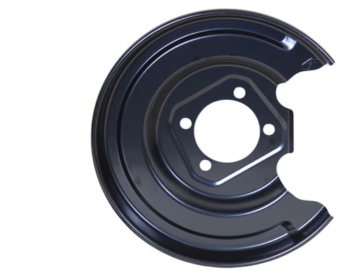 Bromssköld bak hö — Bakaxel, höger från Galwin