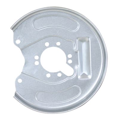 Bromssköld vä bak 287/70mm — Bakaxel vänster