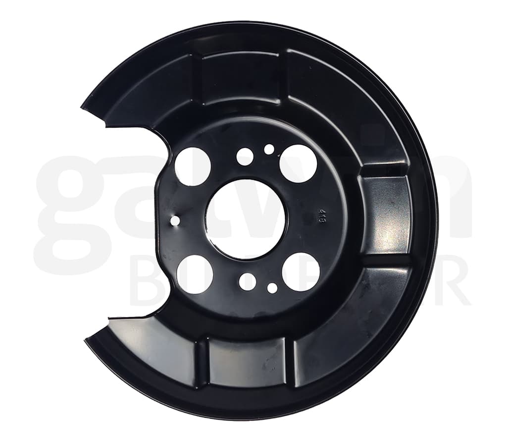 Bromssköld vä/hö bak, 275mm diam.