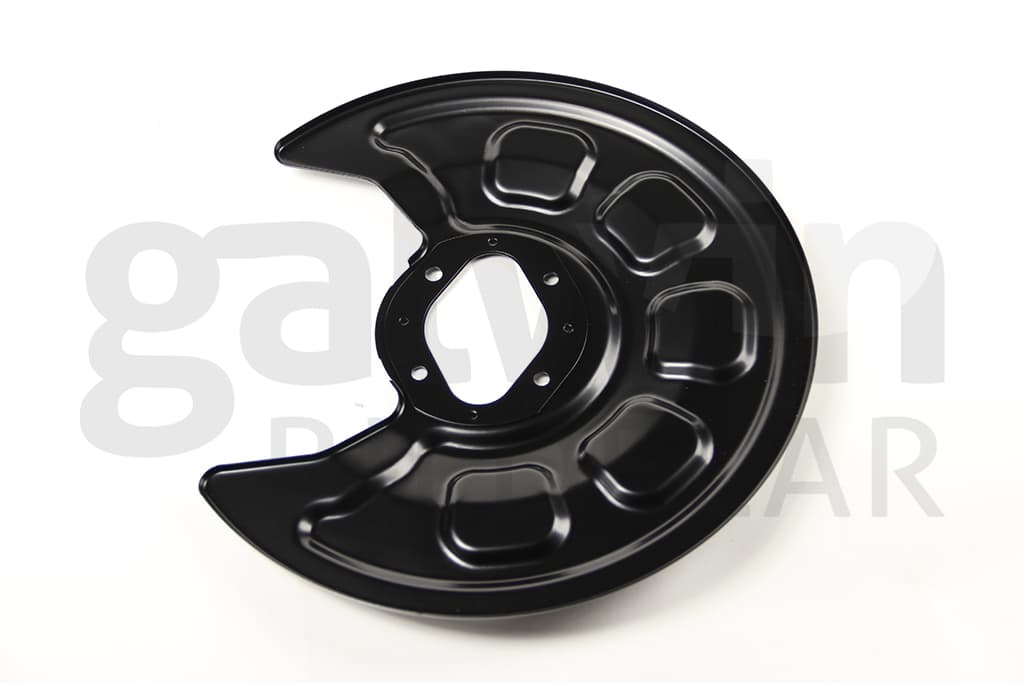 Bromssköld vä/hö bak, för bromsskiva 253mm/273mm (4 hål) — Bakaxel från Galwin