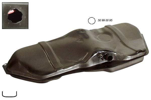 Dieseltank sedan/H/B 86-