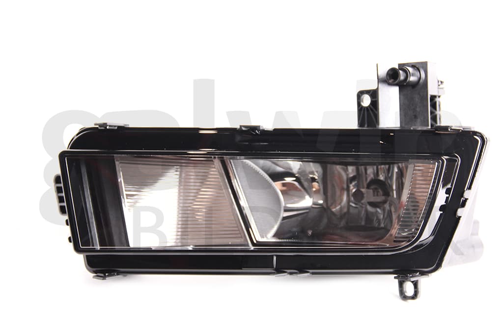 Dimljus fram vä,kurvljus, silver invändigt, H11 -2017 — Framaxel, vänster från Galwin