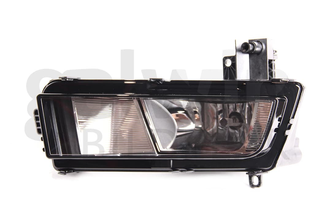 Dimljus fram hö, kurvljus, silver invändigt, H11 -2017 — Framaxel, höger från Galwin