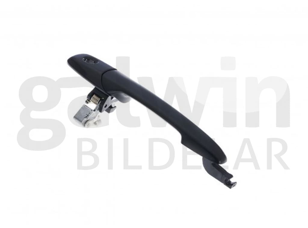 Dörrhandtag fram vä, svart struktur från Galwin