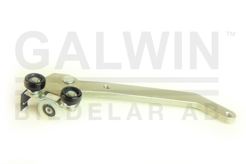 Glidrulle skjutdörr, nedre — Nedre från Galwin