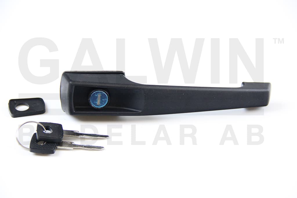 Dörrhandtag vä/hö med 2st nycklar