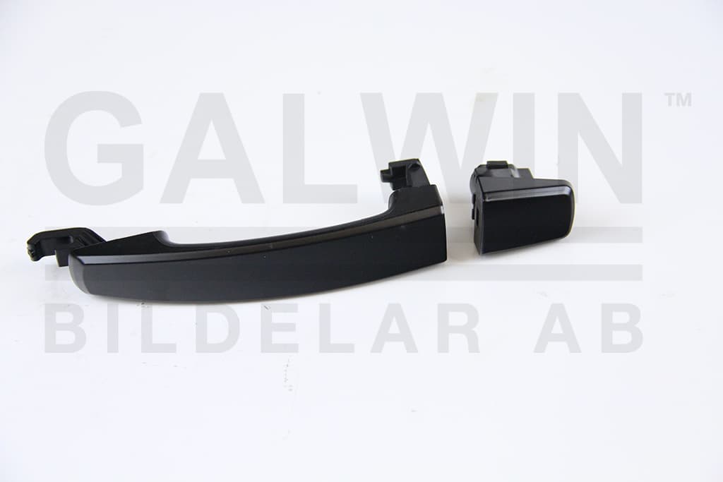 Dörrhandtag hö fram, vä/hö bak svart/primer