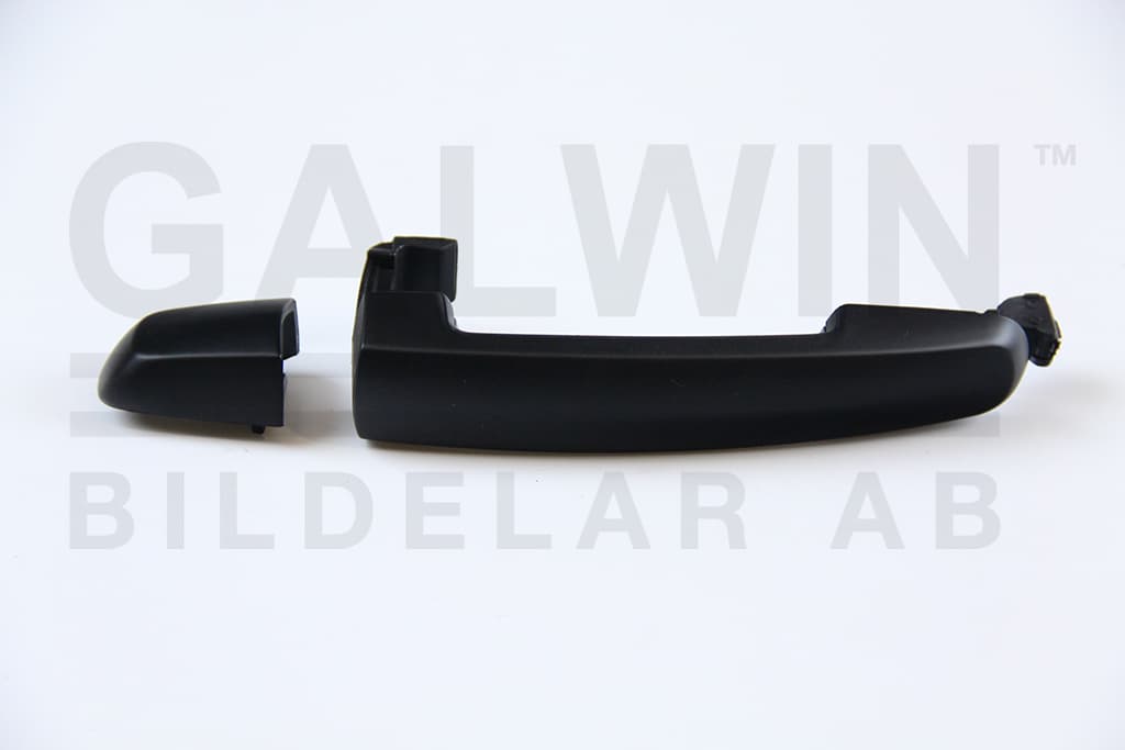 Dörrhandtag vä/hö bak svart/primer